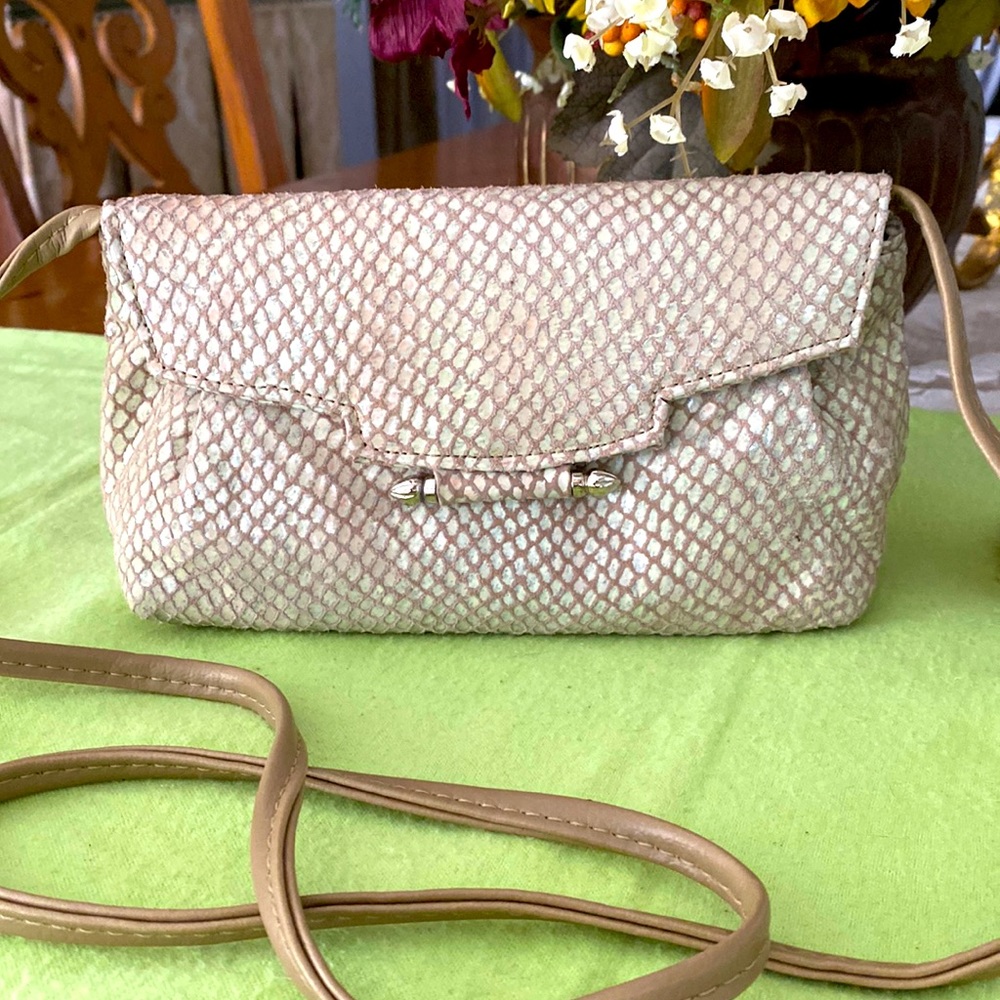 Genuine leather small shoulder strap bag - Picture 3 of 15